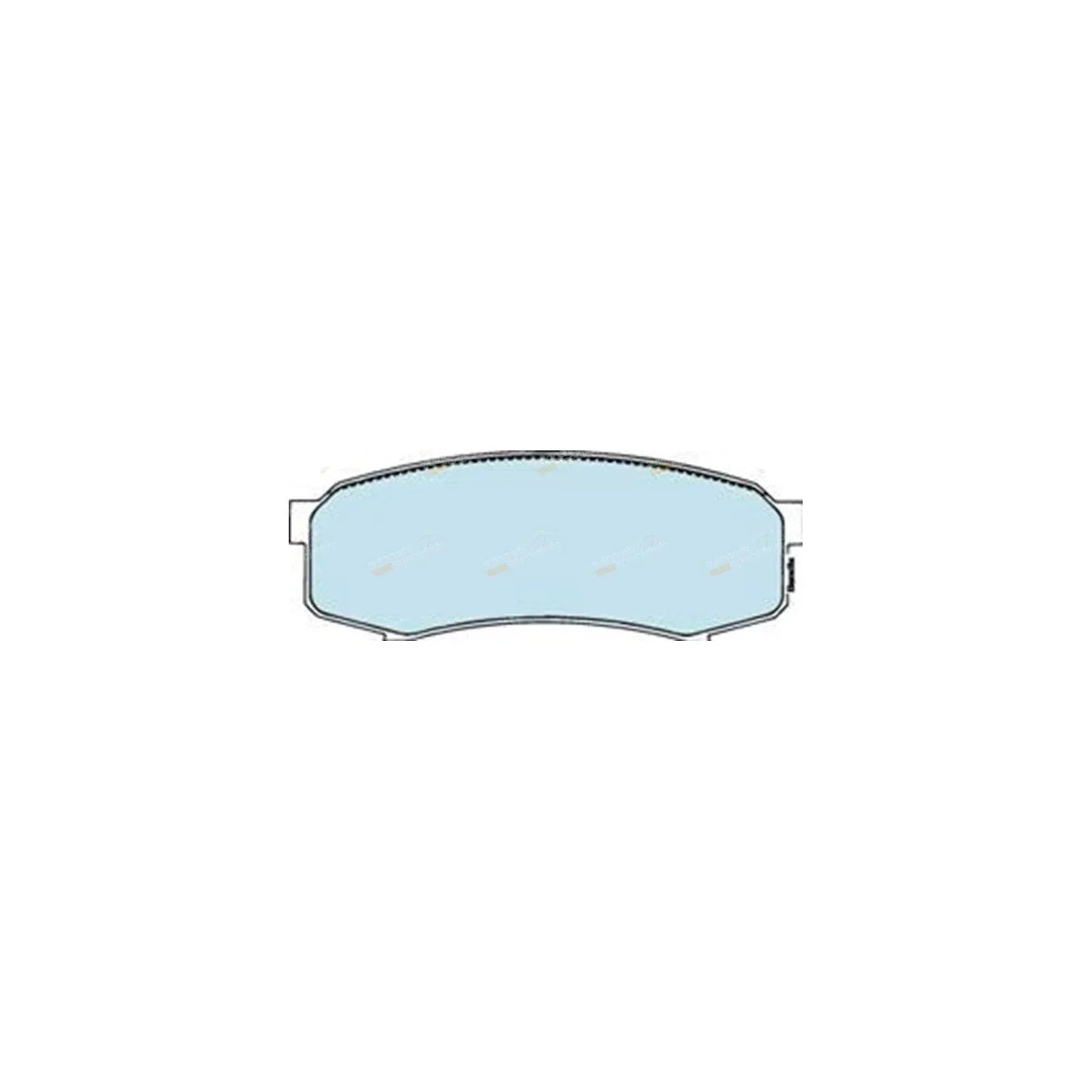 Rear Drilled Slotted Disc Rotors + Brake Pads for Toyota FZJ105 HZJ105
