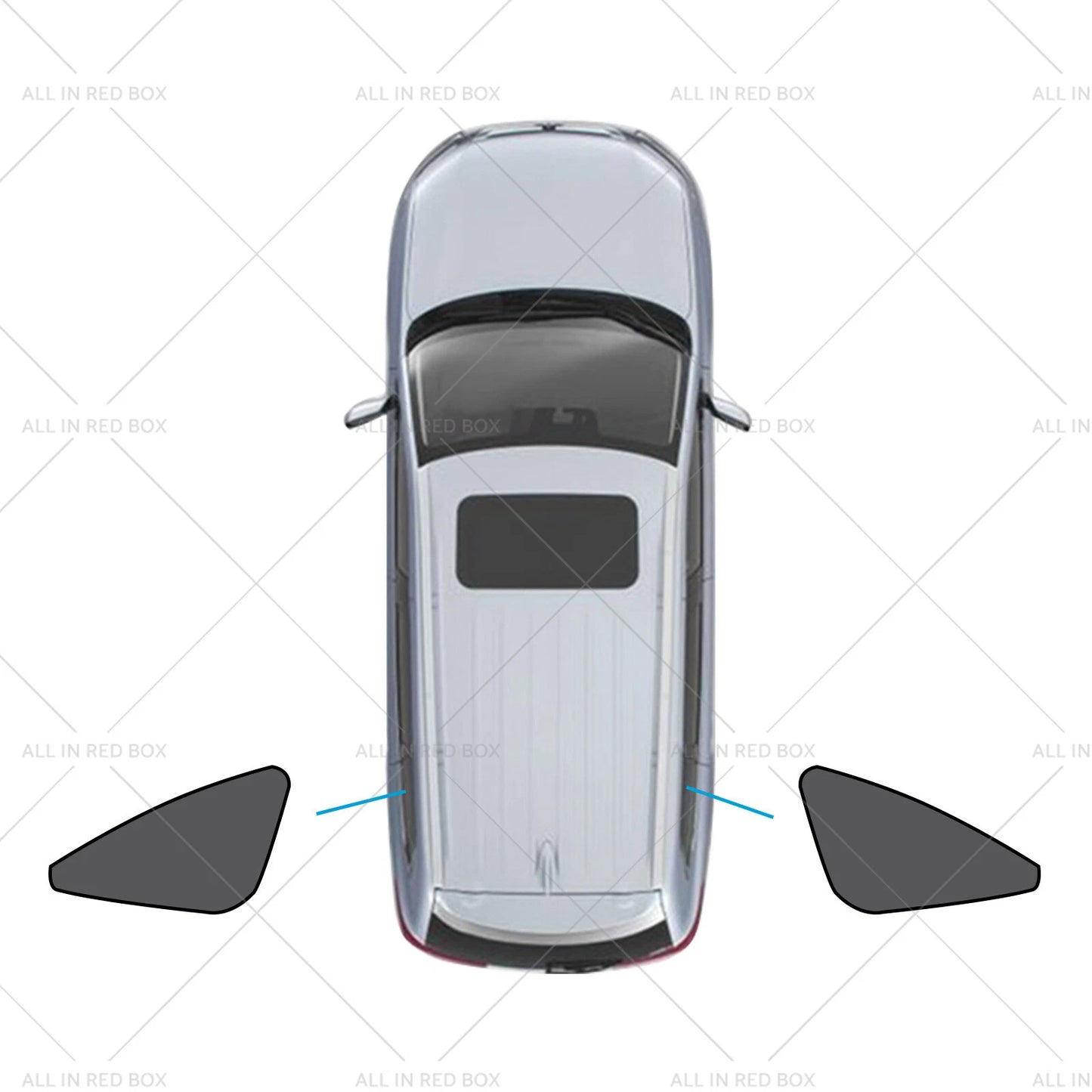 Magnetic Mesh Sun Blind Shades for Lexus NX Series (2022-2024)