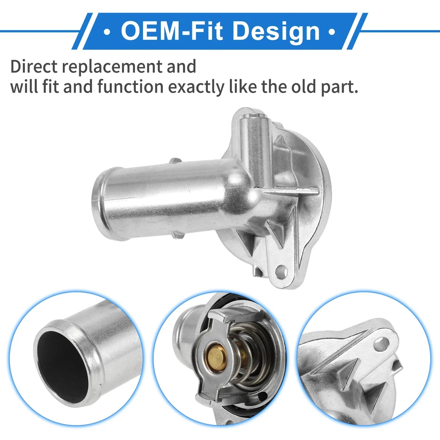 Engine Coolant Thermostat Housing for Dodge Challenger Charger (2015-2023)