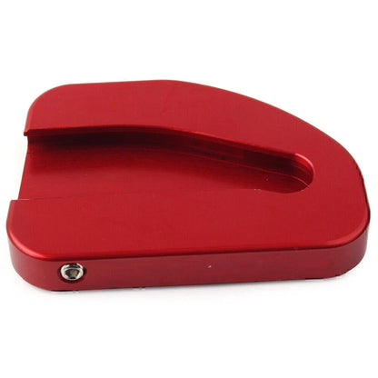 Side Stand Enlarger Red Pad for Honda GoldWing GL1800 (2010-2017)