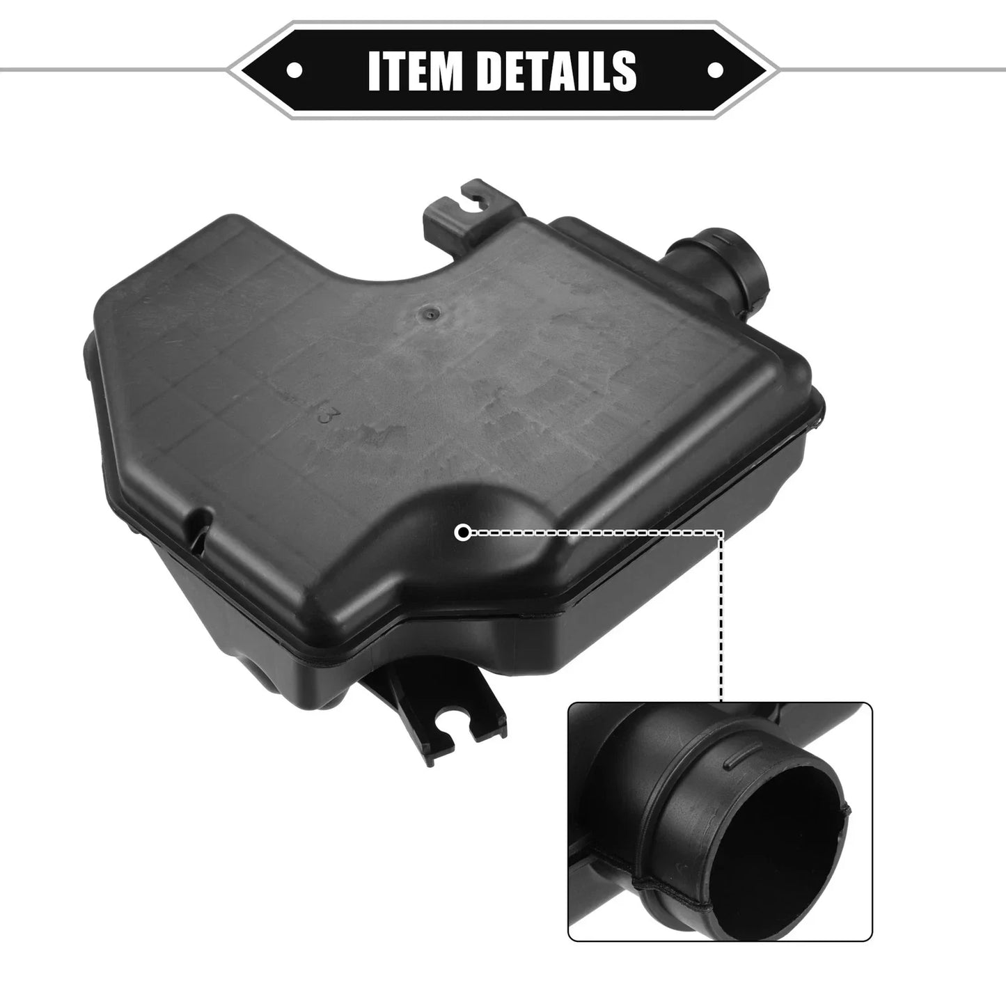 Car Air Intake Lower Resonator for Honda CR-V (2007-2009) Black