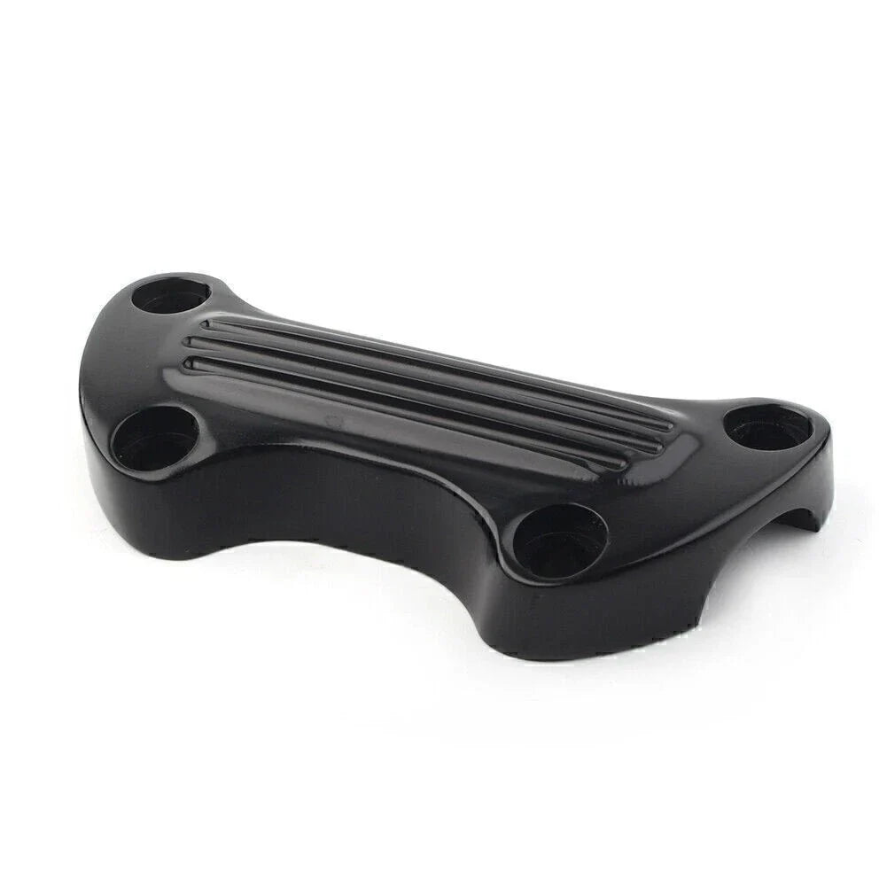 1" Handlebar Riser Top Clamp Cover for Harley Sportster Softail Dyna
