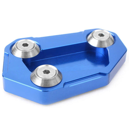 Blue Motorcycle Kickstand Extension Pad for BMW S1000R (2014-2016)
