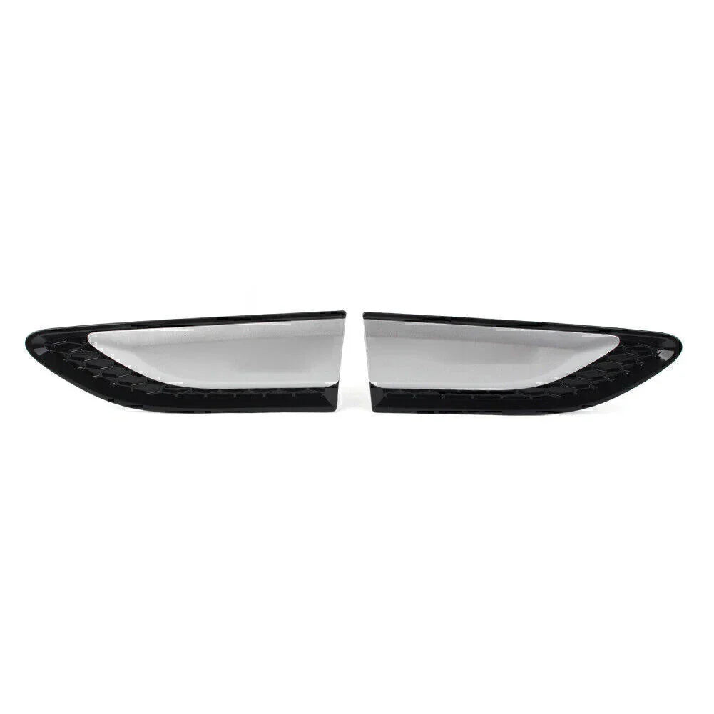 Silver Fender Vent Grille Louvers for Land Rover Discovery Sport (2015-2021)