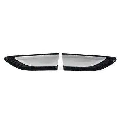 Silver Fender Vent Grille Louvers for Land Rover Discovery Sport (2015-2021)