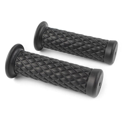 7/8" Rubber Handlebar Grips for Motorcycle Universal