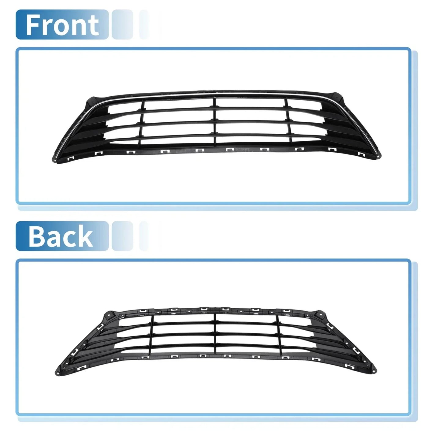 Lower Front Bumper Grille for Hyundai Elantra (2014-2016)