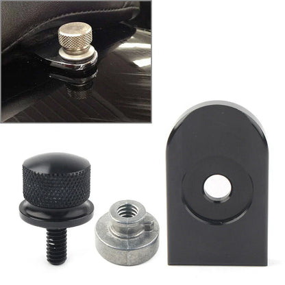 Rear Fender Seat Bolt Nut Cover for Harley XL Dyna Softail (1996-2023)