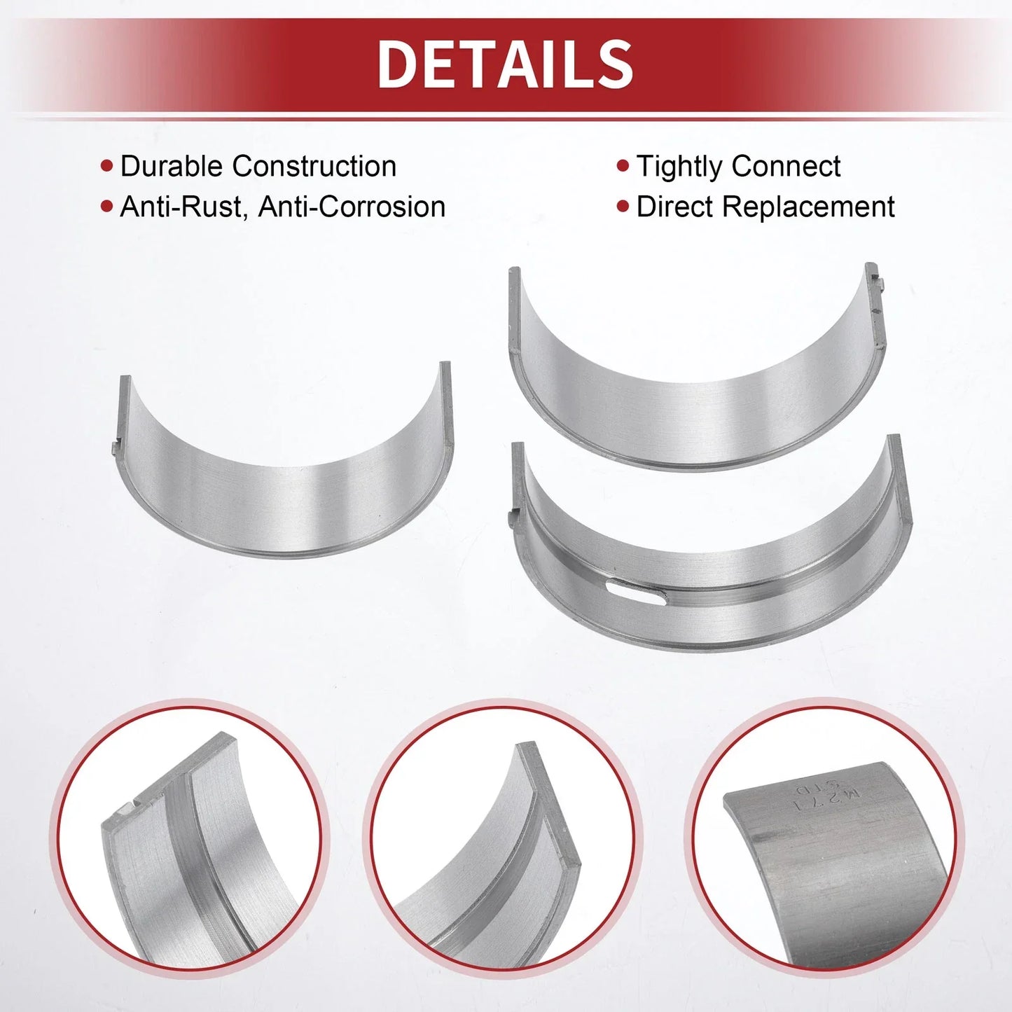Main Bearing & Connecting Rod Bearing Kit for Mercedes-Benz C180K (2007-2014)