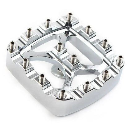 Chrome Brake Pedal Pad Cover for Harley Softail Dyna Sportster Iron 883
