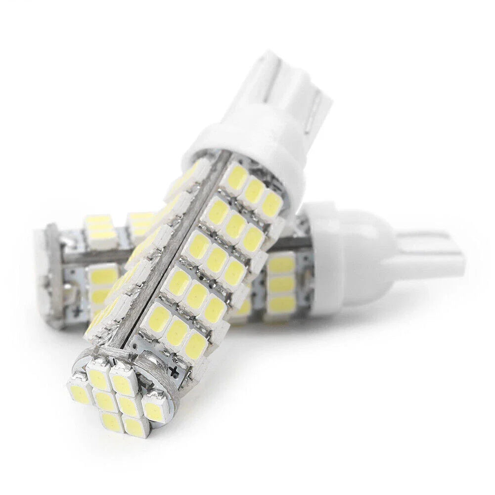6 x 24V T10 1206 68 SMD LED White Bulbs for Car Door Lights
