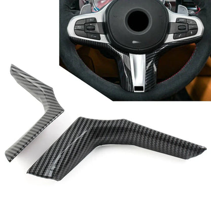 Carbon Fiber Steering Wheel Cover for BMW 3 Series G20 (2019-2021)