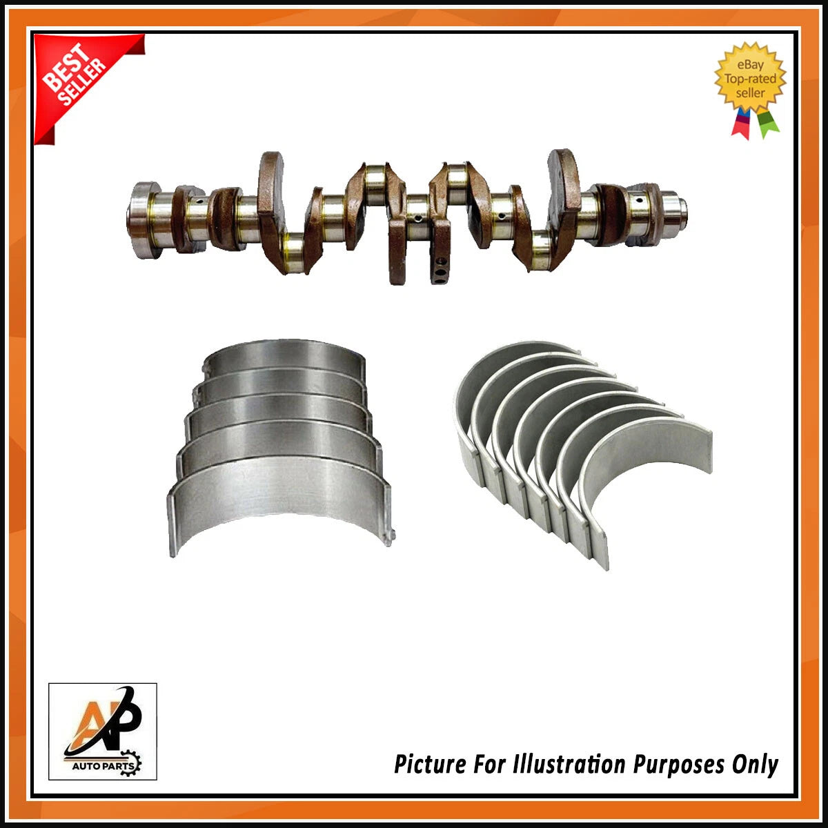Crankshaft Bearings Replacement for BMW 3 Series 5 Series 6 Series (2004–2016)