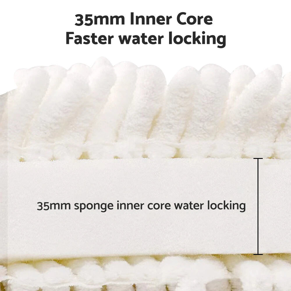 Soft Absorbent Microfiber Chenille Hand Towel for Kitchen Bathroom Quick Dry