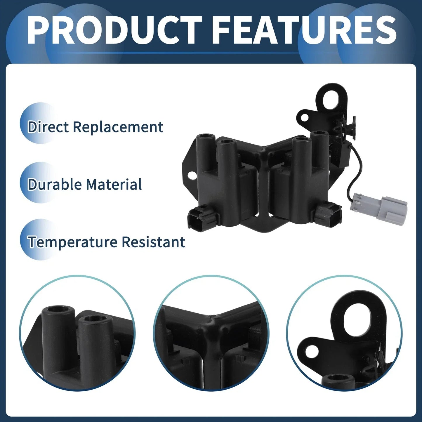Ignition Coil Pack for Hyundai Accent 1.5L L4 (2000-2005)