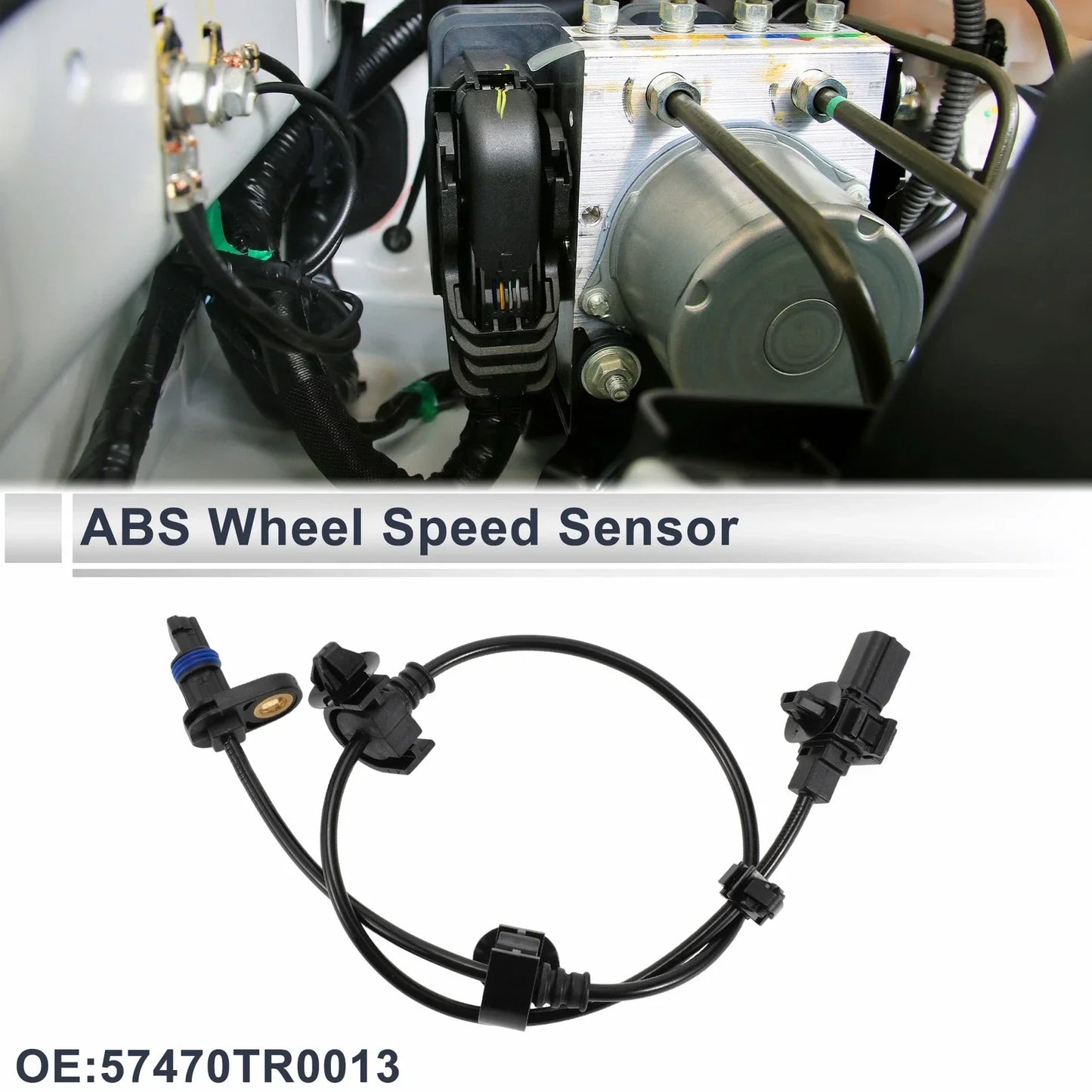ABS Wheel Speed Sensor for Honda Civic EX LX Rear Right (2006-2011)
