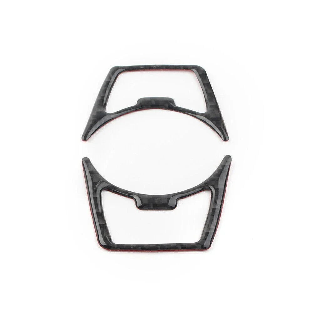 LHD Headlight Switch Cover Trim for Mustang 2015-2019 Carbon Fiber