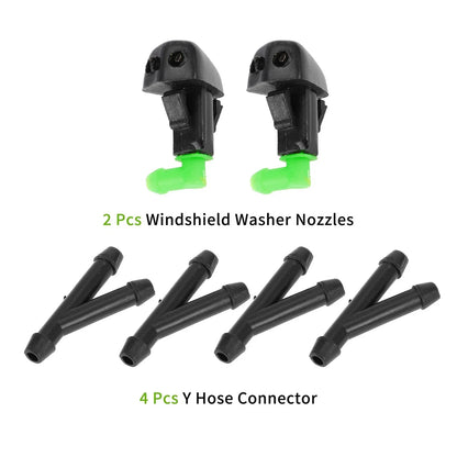 Windshield Washer Nozzle & Hose Connector for Honda (2001-2005)