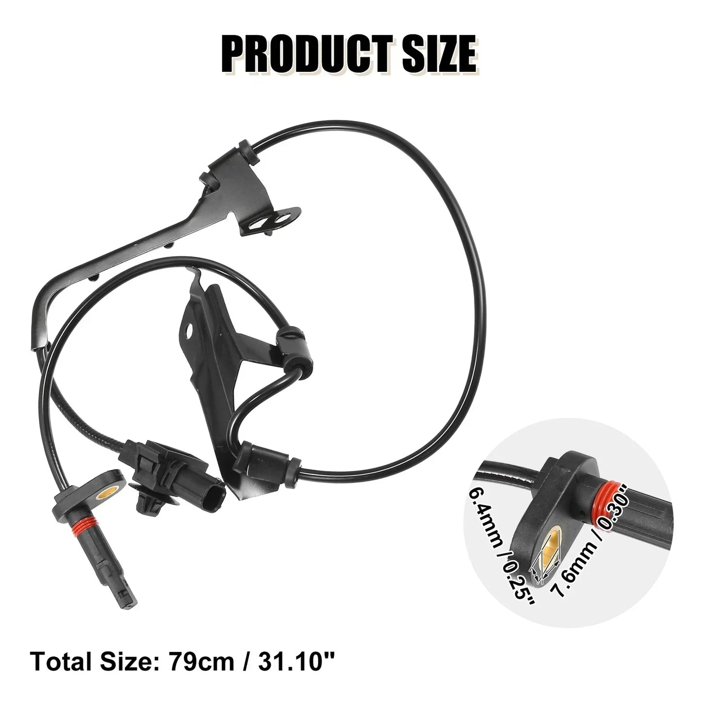 Front Left ABS Sensor for Honda Pilot 2009-2015 3.5L V6 (2009-2015)