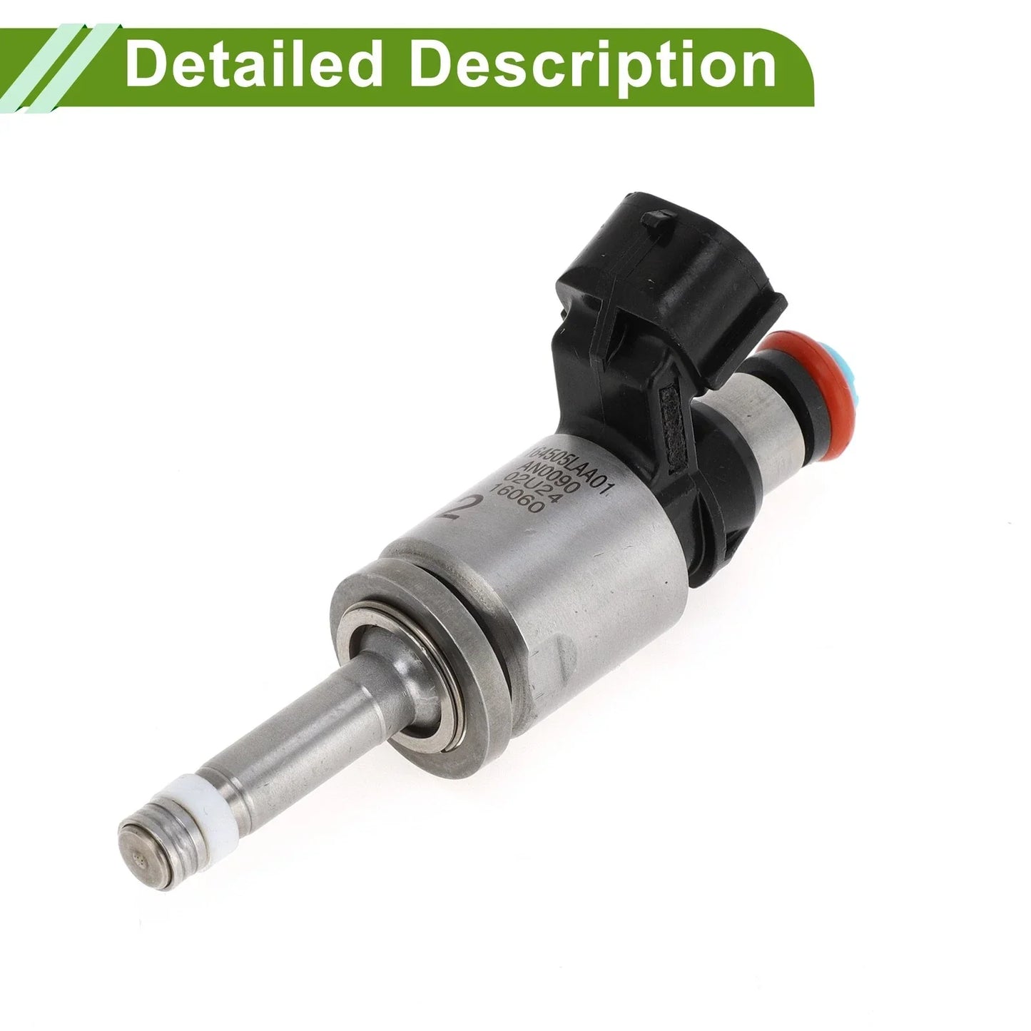 Fuel Injector for Honda Accord 2.4 (2013-2017) - 1 x Black Injector