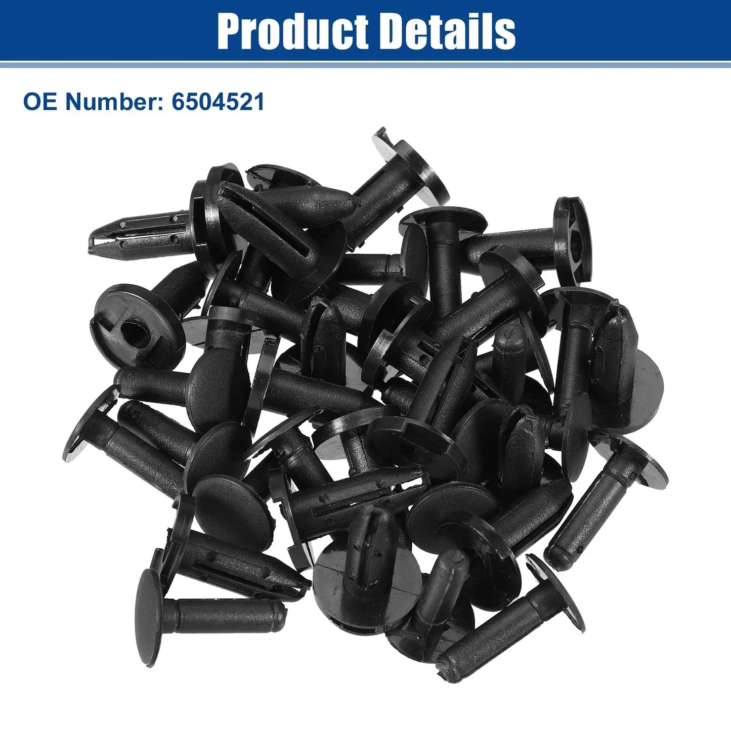 Bumper Cover Push Type Retainer Clips 20 x for Chrysler 200 (2011-2014)