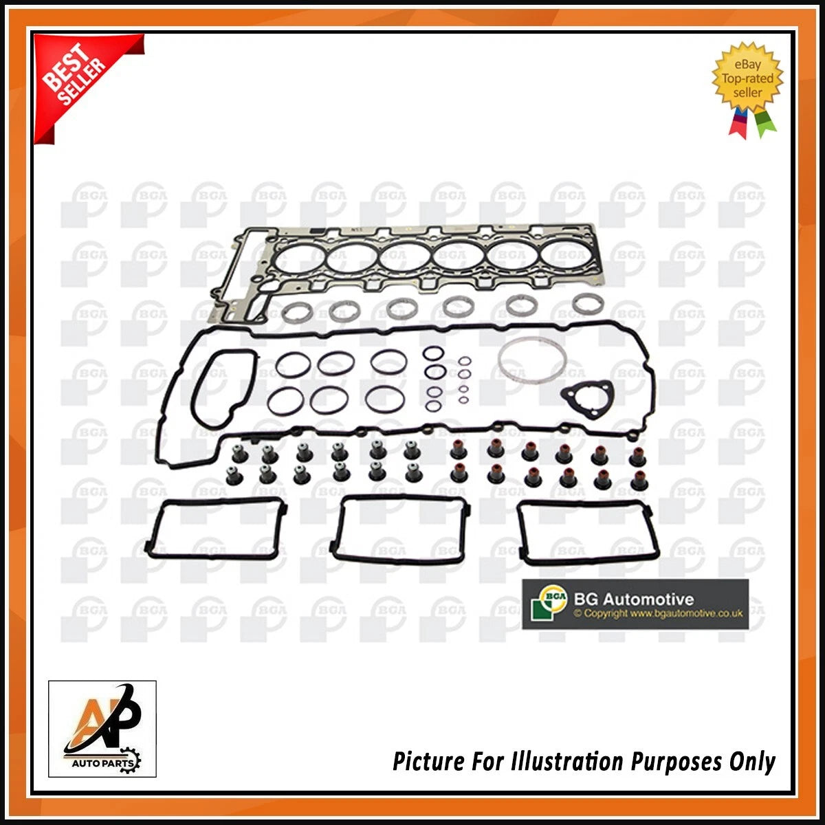 Cylinder Head Gasket Kit for BMW X3 X4 X5 X6 N54 N55 (2007–2013)