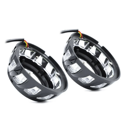 3 Inch Projector Lens Angel Demon Eyes Headlight DRL Lamp