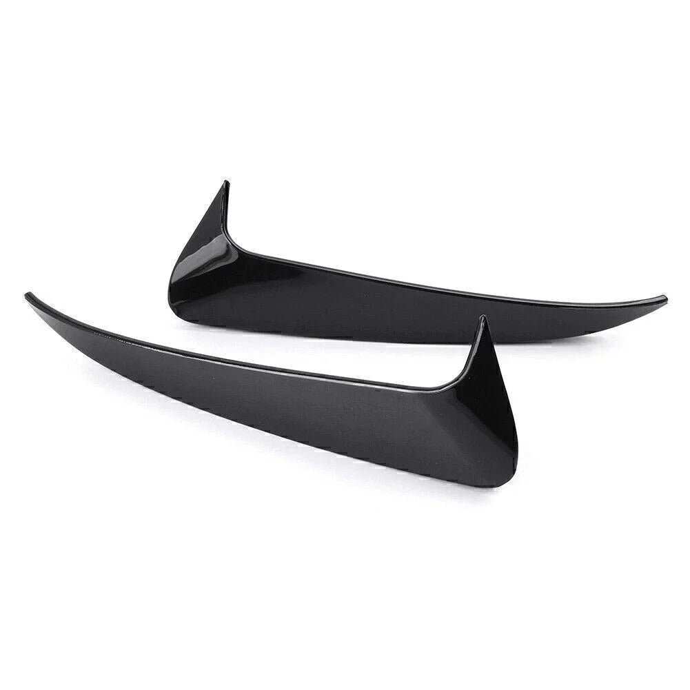 Rear Bumper Spoiler Canard Cover Trim for Benz W205 C-Class (2015-2021)