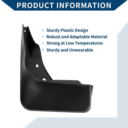 Mud Flaps Splash Guards Set for Mercedes-Benz GLA260 (2015-2019)