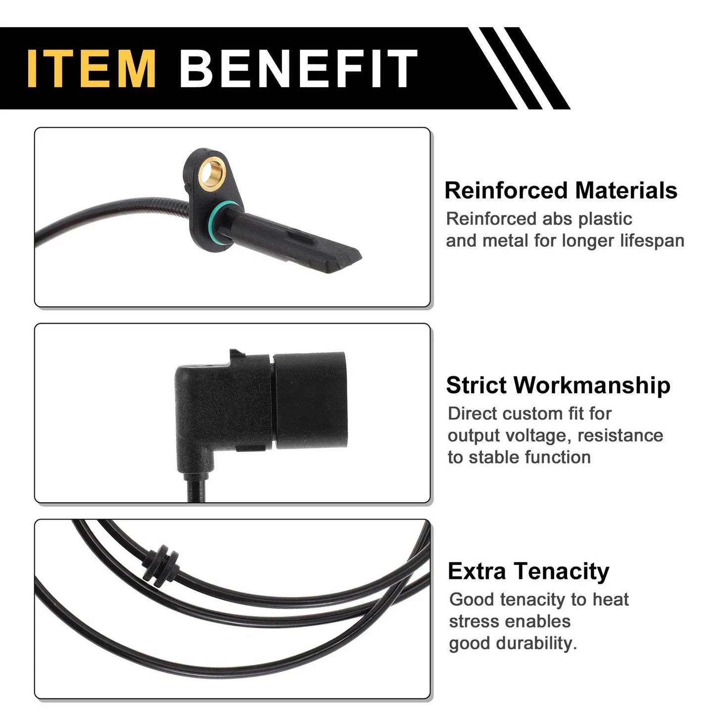 ABS Wheel Speed Sensor for Mercedes-Benz C300 (2015-2020)