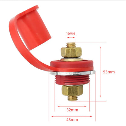 3/8" 250A Battery Charging Jump Post Kit for Can-Am ATV Marine Auto RV Truck