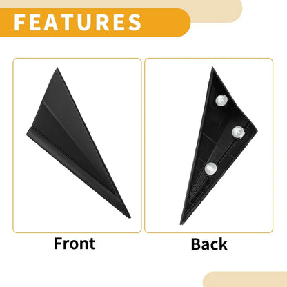 Front Right Side Pillar Triangle Trim for Hyundai Elantra Sedan (2011-2013)