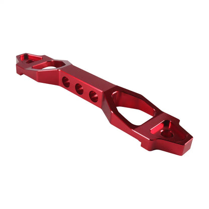 Red Aluminum Battery Tie Down Bracket for 21 21R 22F (2021-2022)