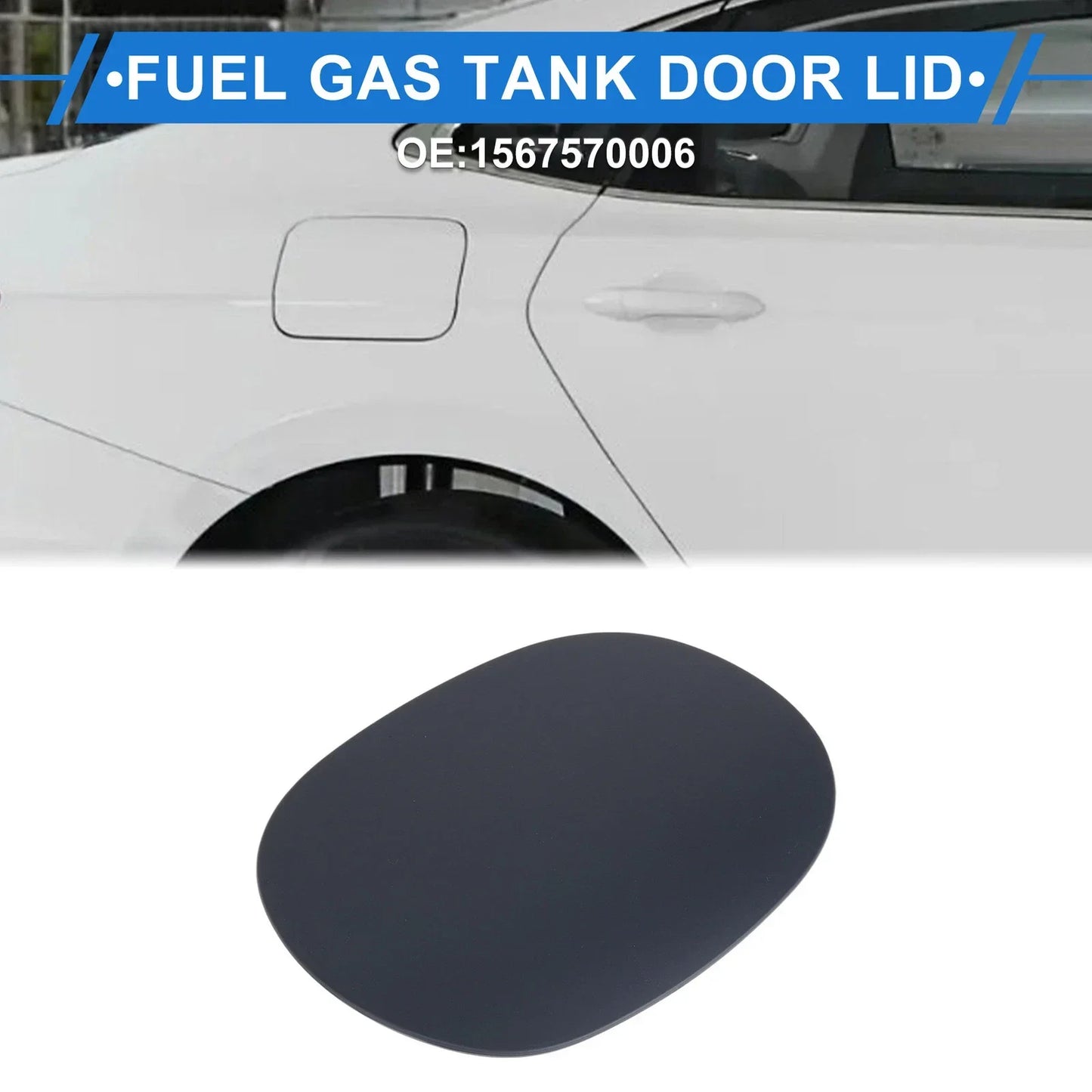 Fuel Tank Door Cap for Mercedes-Benz W156 2015-2020 Gas Tank Flap
