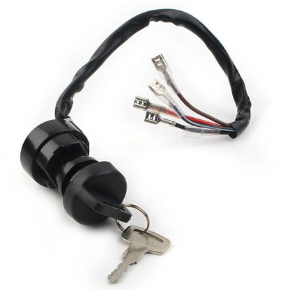 Ignition Key Switch for Polaris Trail Boss 250 350 2x4 4x4 (1989-1995)