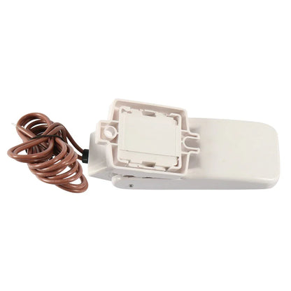 12V 24V 32V Mercury Free Boat Bilge Pump Float Switch - ABS White