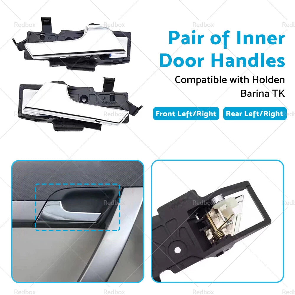 Inner Door Handle Pair for Holden Barina TK (2005-2011)
