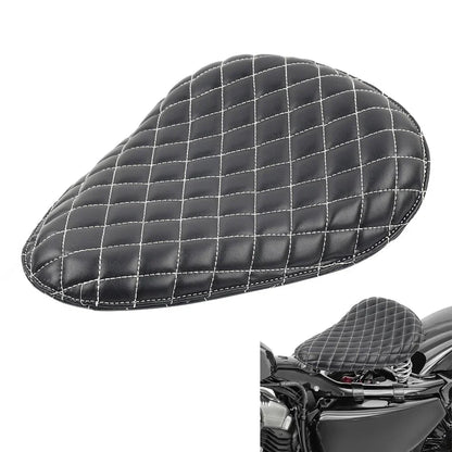 Universal Front Driver Solo Seat Cushion for Harley & Yamaha