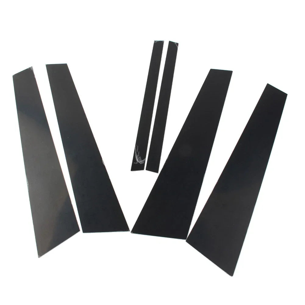 8 x Car Door Window Column B C Pillars Trims for BMW X7 G07 (2019-2021)