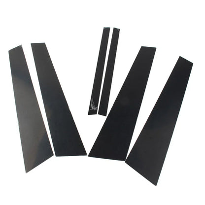 8 x Car Door Window Column B C Pillars Trims for BMW X7 G07 (2019-2021)