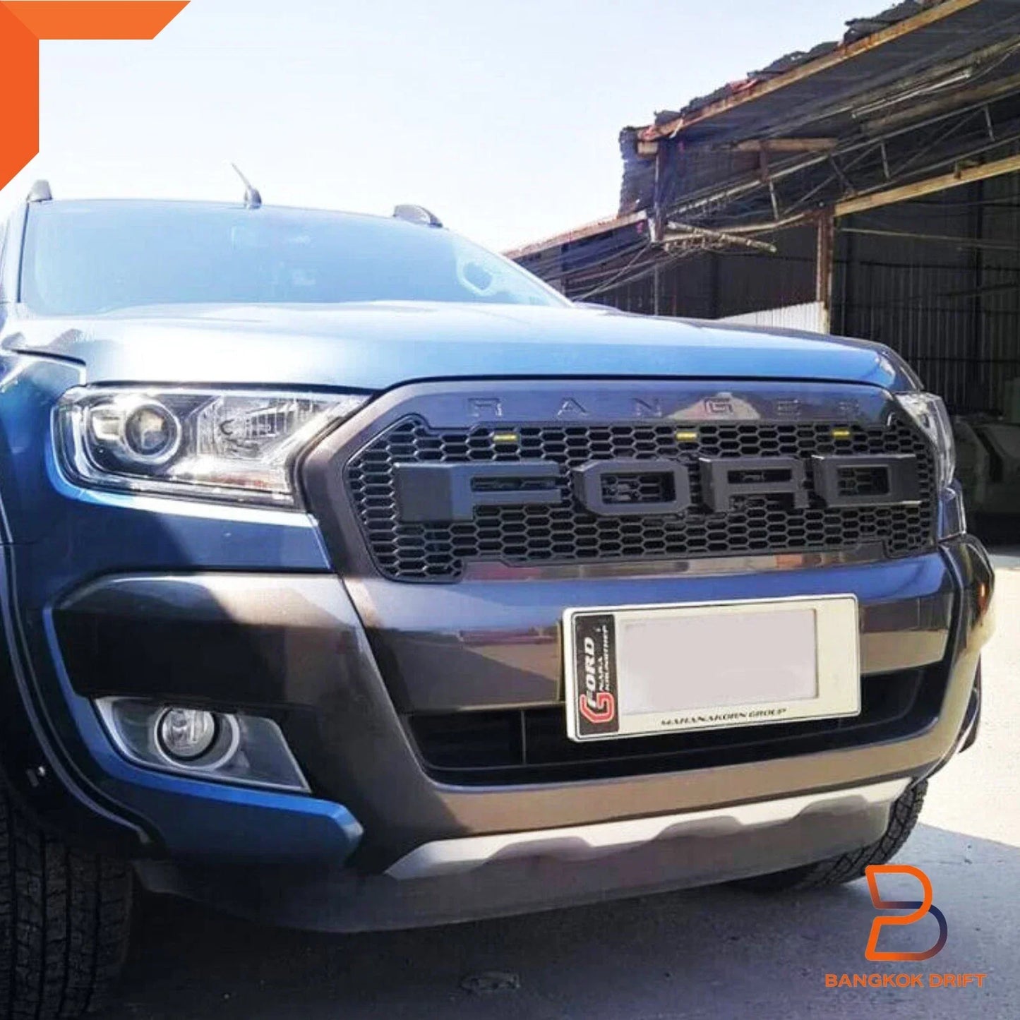 3 x PC White LED Auxiliary Lights for Ford Ranger T6 (2011-2022)