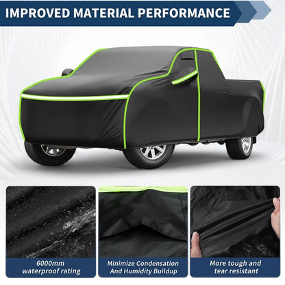 Waterproof Car Cover for Chevrolet Silverado Crew Cab 6.6ft Short Bed (2000-2018)