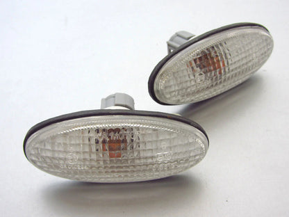Clear Guard Side Turn Signal Lights for Nissan Navara D22 (1997-2005)