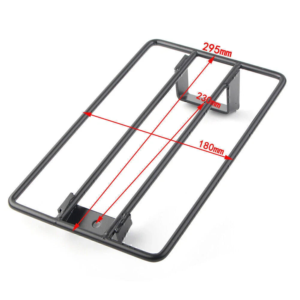 Black Rear Carrier Rack for Honda Rebel 250 300 500 (2017-2019)
