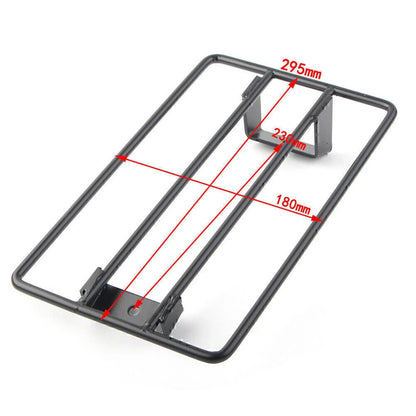 Black Rear Carrier Rack for Honda Rebel 250 300 500 (2017-2019)