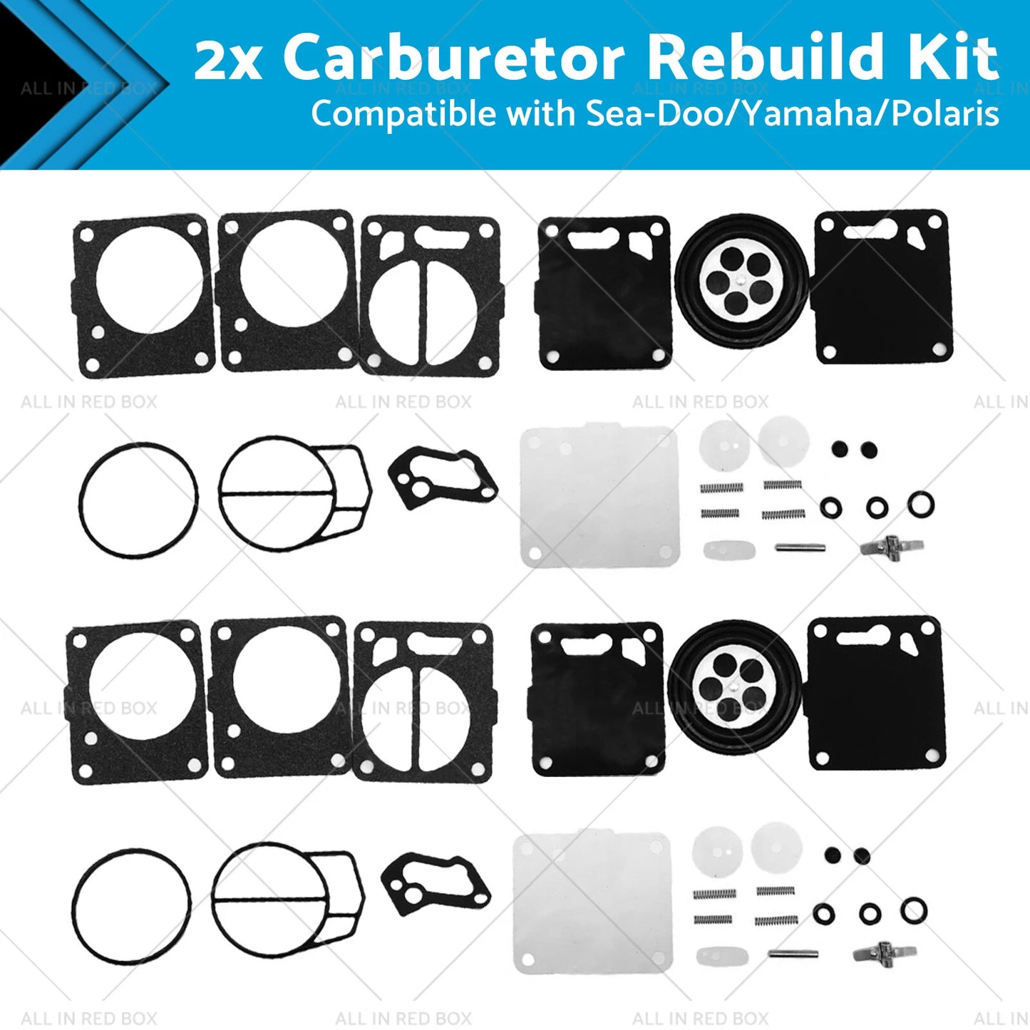 Carburetor Rebuild Kit for Sea-Doo SP SPI SPX HX GS GSI GSX (1990-2002)