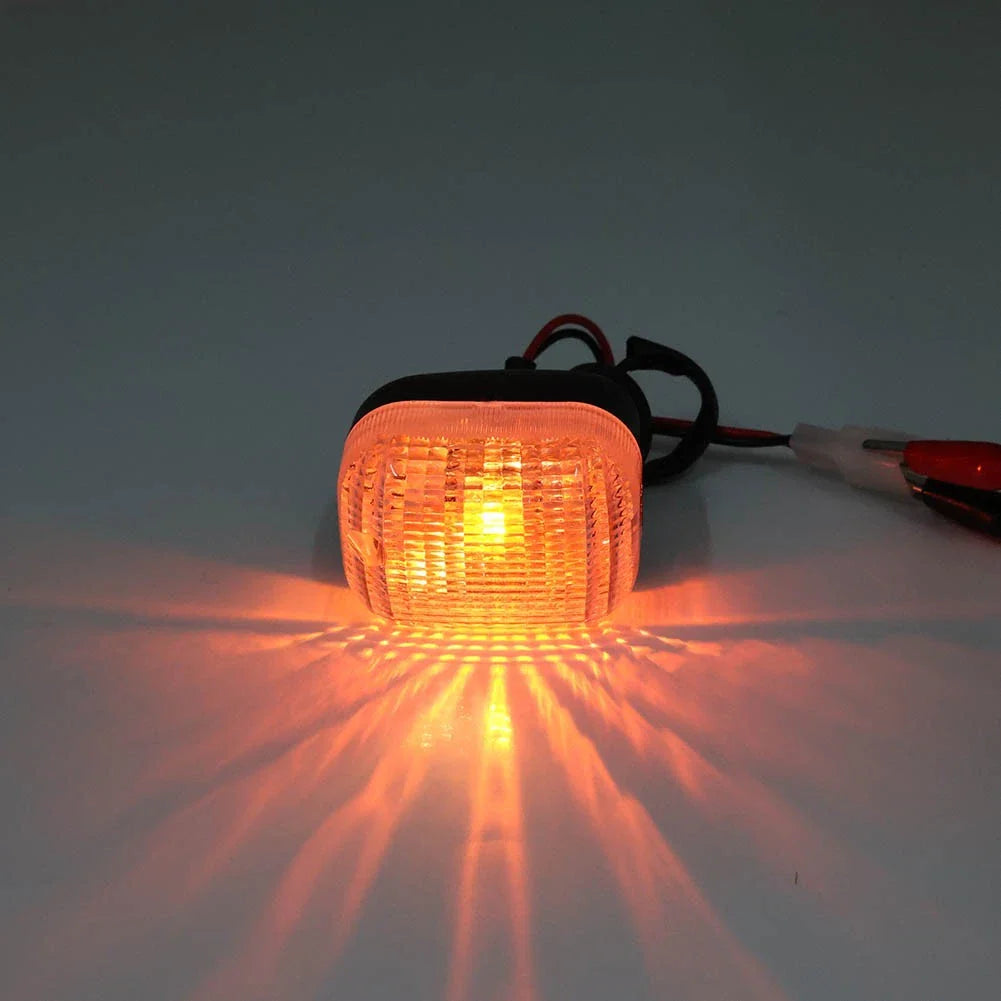Clear Front Turn Signal Indicator Lamp for Yamaha ZUMA 50 125 BWS (2002-2023)