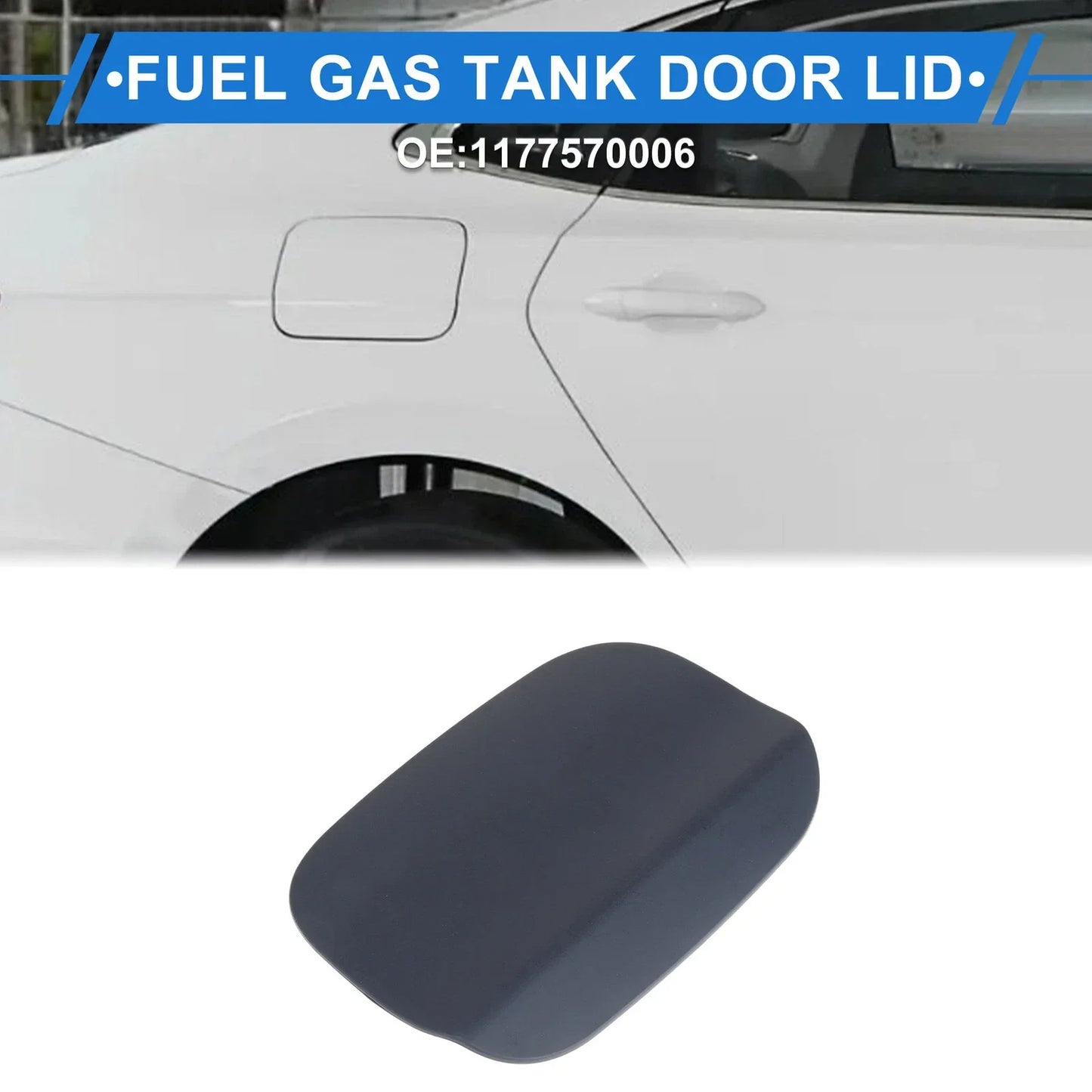 Fuel Tank Door Cap for Mercedes-Benz W117 Gas Tank Flap (2014-2018)