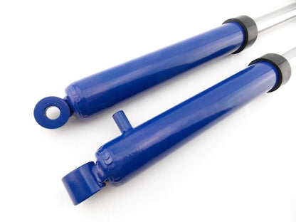 Blue Front Fork Leg Set for PY50 (All Years) LH RH Suspension Shocks