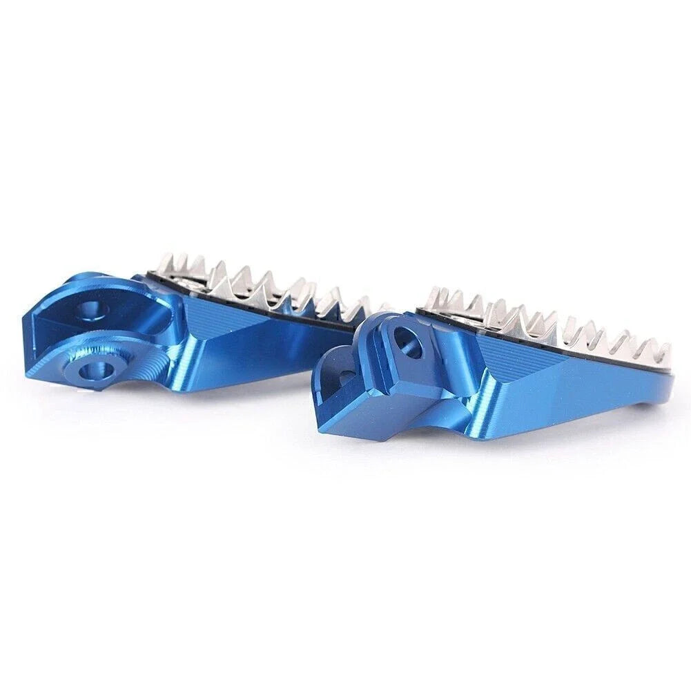 Blue Footpegs for Husqvarna 85cc-530cc (2005-2015)